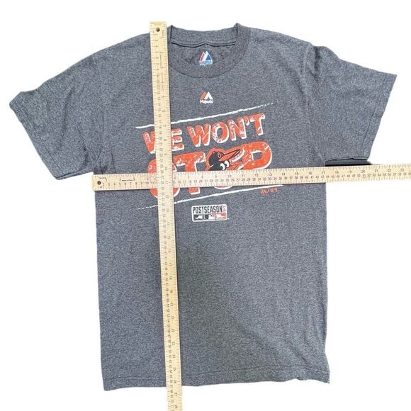 2014 Baltimore Orioles Sz Small Gray T-Shirt Unisex Y2K Gift - Picture 4 of 5